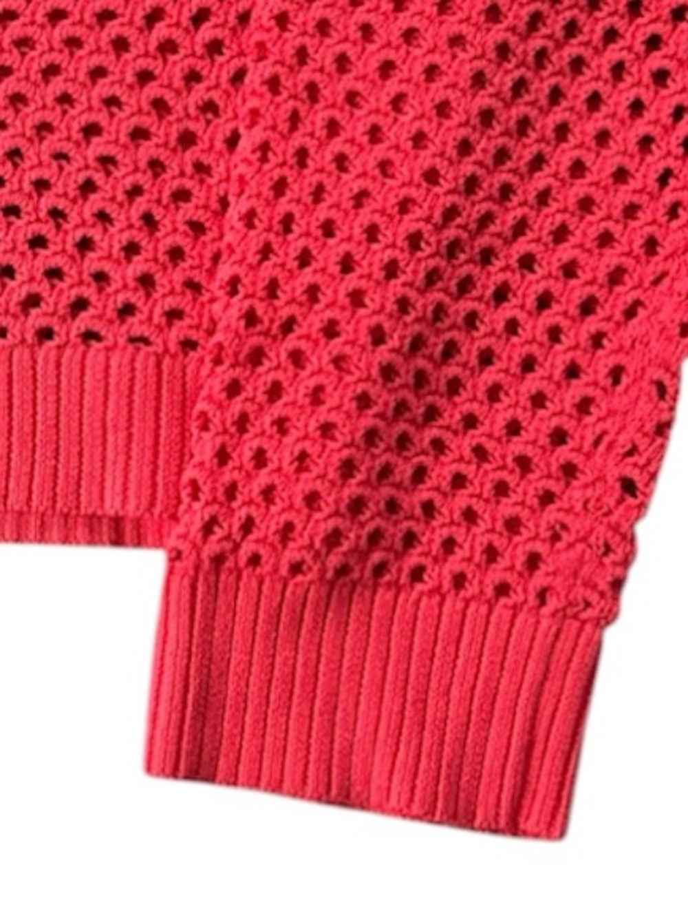 J Crew pointelle boatneck sweater sz L - Picture 4 of 5